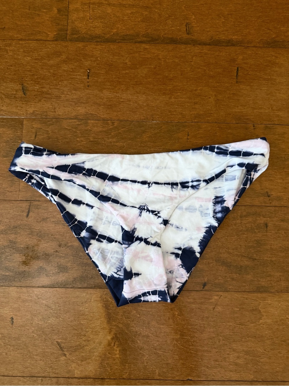 L*Space Sandy Bikini Bottoms Liberty Tie Dye Small NWOT Hygienic Liner Intact